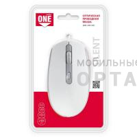 Мышь проводная Smartbuy ONE 280-W бело-серая (SBM-280-WG) (1/40)