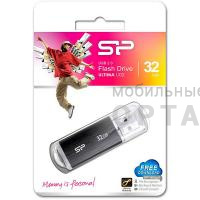Флешка USB 32 Гб Silicon Power  Ultima U02  чёрный