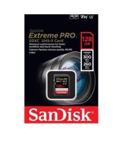 Карта памяти SDXC 128 Гб SanDisk, Extreme Pro, Class10, UHS-II U3 300Mb/s V90