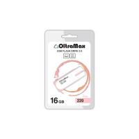 Флешка USB 16 Гб OltraMax 220, USB2.0, розовый