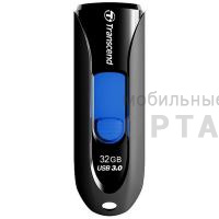 Флешка USB3.0 32 Гб Transcend  JetFlash 790  чёрный