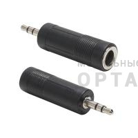 Переходник аудио стерео 3.5мм M (штекер) --> 6.35мм F (гнездо) VCOM <CA545> (1/500) Переходник аудио стерео 3.5мм M (штекер) --> 6.35мм F (гнездо) VCOM <CA545> (1/500)