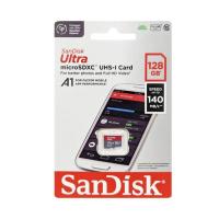 Карта памяти microSDXC 128Gb SanDisk, Ultra, UHS-I R 140MB/s