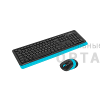 Комплект беспроводной Клавиатура + Мышь A4TECH Fstyler FG1010 клав:черный/синий мышь:черный/синий (1/10) Комплект беспроводной Клавиатура + Мышь A4TECH Fstyler FG1010 клав:черный/синий мышь:черный/синий (1/10)