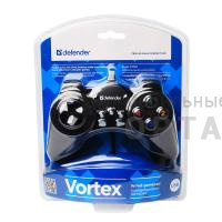 Геймпад игровой DEFENDER Vortex USB, 13 кнопок, проводной, провод 1,5 м. Геймпад игровой DEFENDER Vortex USB, 13 кнопок, проводной, провод 1,5 м.