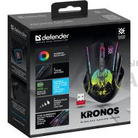Беспроводная игровая мышь DEFENDER Kronos GM-695 черный,4кнопки,1600dpi,400мАч (1/60) Беспроводная игровая мышь DEFENDER Kronos GM-695 черный,4кнопки,1600dpi,400мАч (1/60)