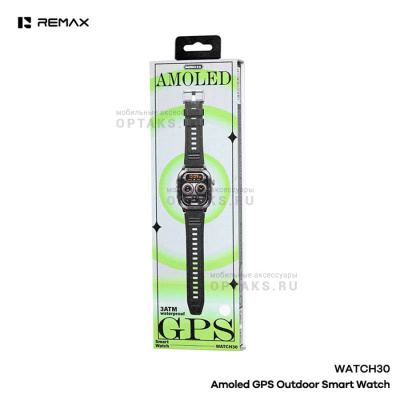 Смарт часы REMAX AMOLED GPS WATCH30 Tarnish
