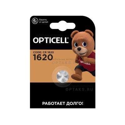 Элемент питания OPTICELL SPECIALTY CR1620 BL1 (1/20)