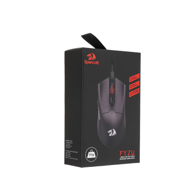 Мышь проводная игровая REDRAGON Fyzu ,7кн, 26000dpi, черный (1/40)
